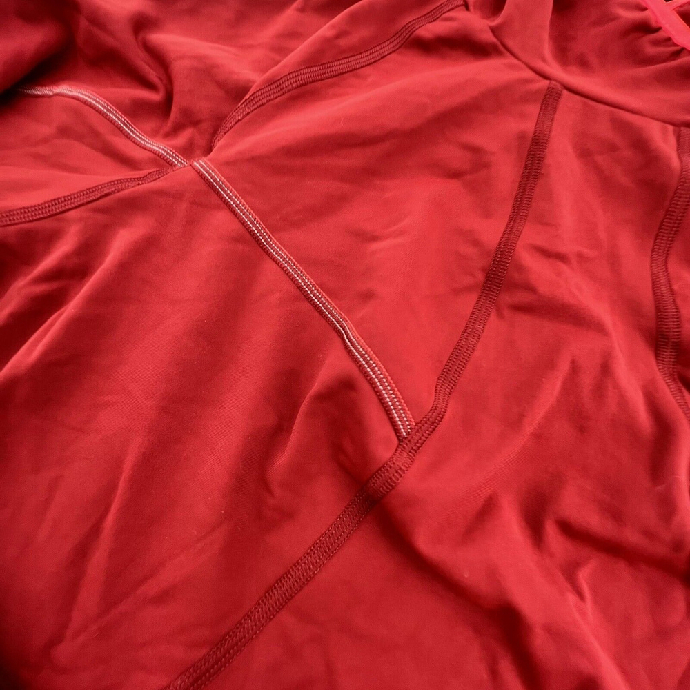 Women's Gore Running Wear Reflective Hoodie Size EU 40 USA L Red - Picture 2 of 6